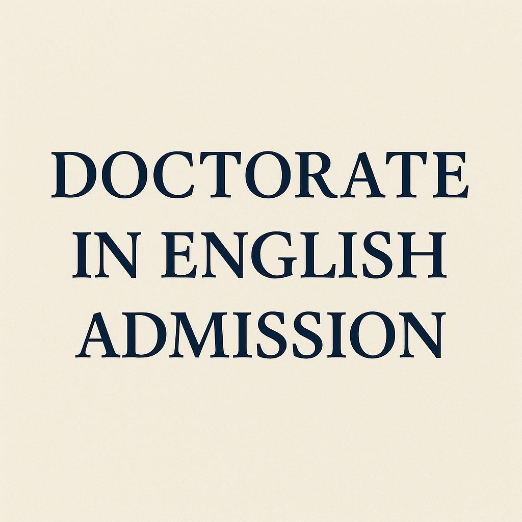 PhD in English - Doctorate In English thumbnail