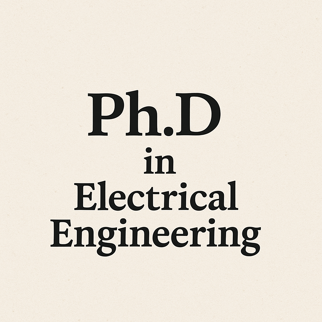 PhD in Electrical Engineering thumbnail