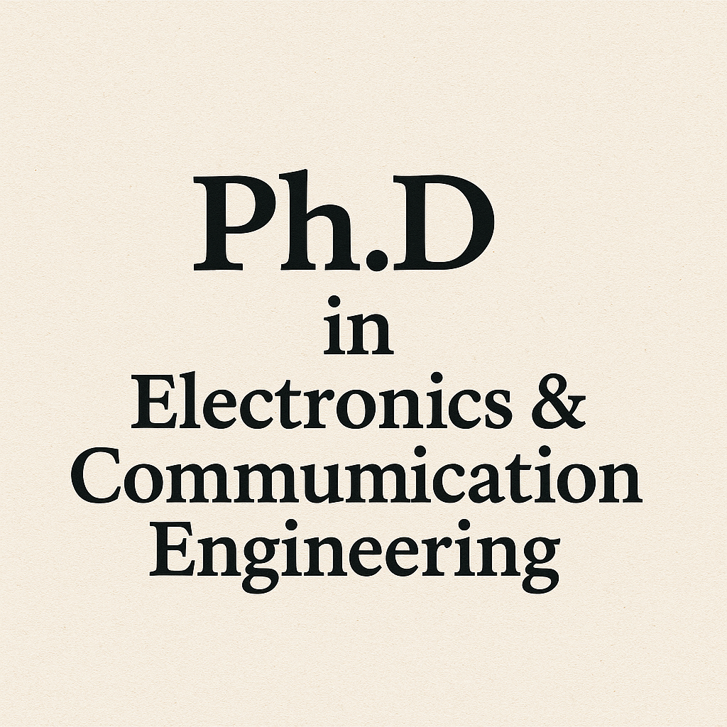 PhD in Electronics & Communication Engineering thumbnail
